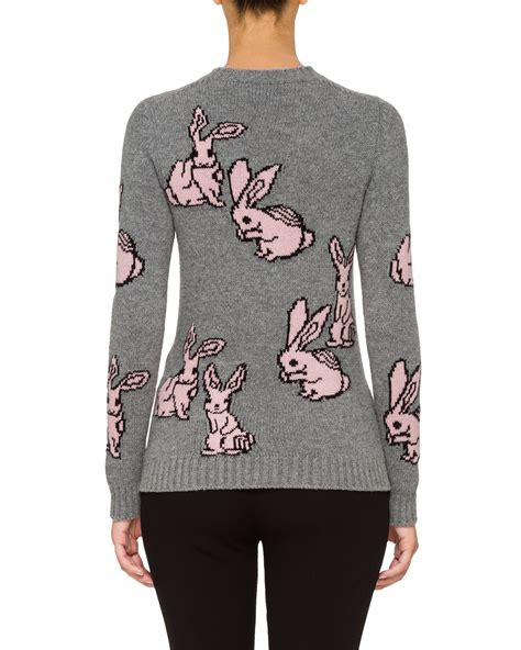 prada sweater rabbit|prada cashmere cardigan.